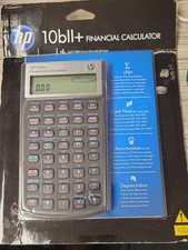 HP 10bII Plus Financial Calculator Hewlett Packard NIB