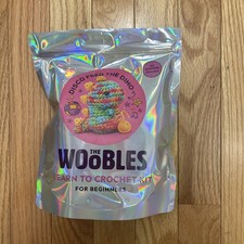The Woobles Learn To Crochet Kit Disco Fred The Dino Beginners New Sealed