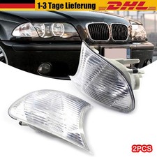 Blinker Set VorFacelift Silber für 3er BMW E46 Coupe Cabrio Front
