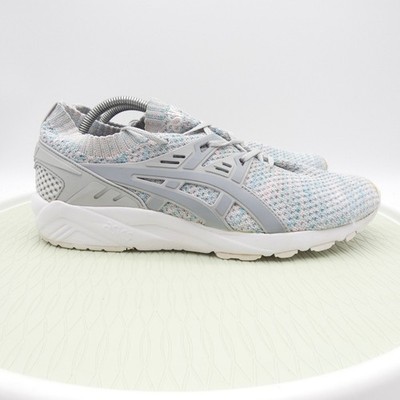 Asics Gel-Kayano Trainer Knit HN7M4 Mens 11 Running Shoes Glacier Gray Sneakers