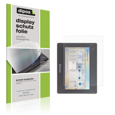 2x Schutzfolie matt für Weintek cMT2108 10.1 Zoll Displayschutzfolie Folie