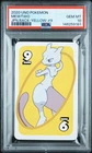 2020 UNO POKEMON JAPANESE BACK-YELLOW-#9 MEWTWO PSA 10