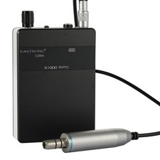 Dental Lab Portable Rechargeable Brushless Handpiece Micromotor Digital Black UK