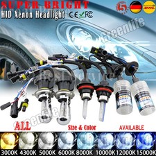 H1 H7 H8 H9 H11 9005/6 Xenon HID Birne Ersatz Nachrüstsatz Scheinwerfer Leuchte
