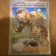 The Pokémon Company Pokemon Breeder's Nurturing 188/189 Darkness Ablaze UR Holo