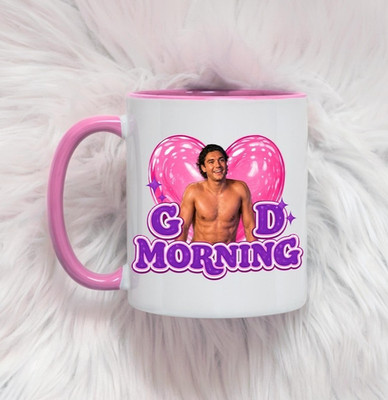 Garrett Graham Good Morning Mug, Off Campus Briar U Book Coffee Mug