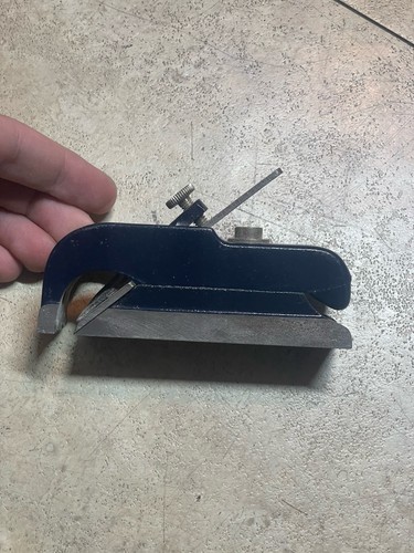 Vintage Stanley 4" Bull Nose Rabbet Plane 1" Cutter USA