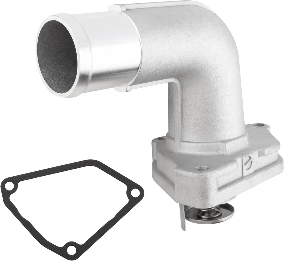 Conjunto de carcasa de termostato de refrigerante de motor para Nissan Máxima Pathfinder V6 3,5 L Foto 3 de 4