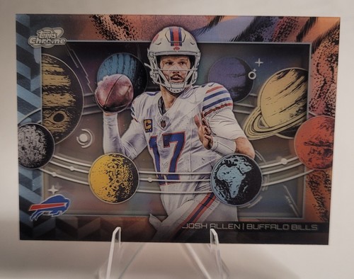 2025 Topps Cosmic Chrome Josh Allen Base (RAW)