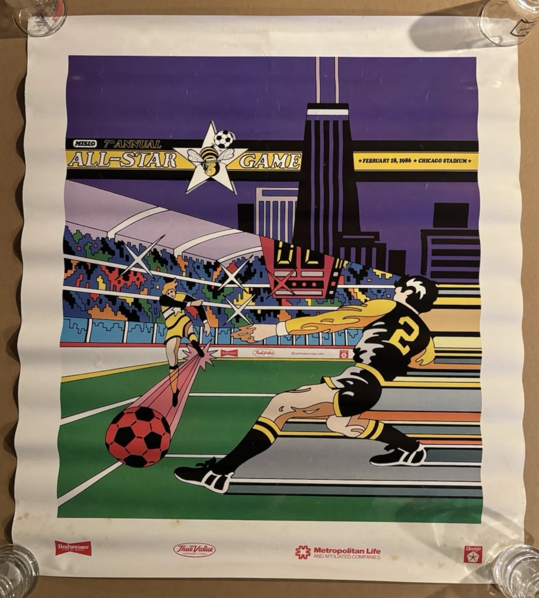 【希少】Aldersonオルダーソン サッカー オリンピック 大型絵画 希少】Aldersonオルダーソン サッカー オリンピック 大型絵画 Atlanta