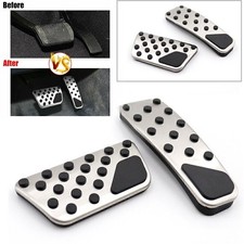 Anti-Slip Gas Brake Foot Pedal Pad Cover For Dodge Challenger Charger Chrysler