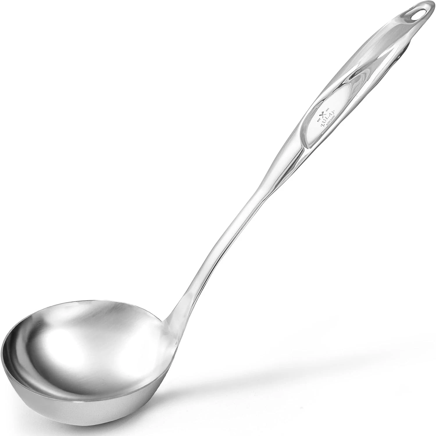Stainless Steel Soup Ladle - 13” Large Ladle for Soups, Stews & Sauces - Durable
Opens in a new wind