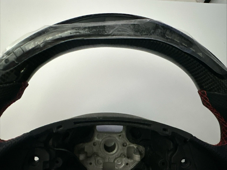 Volante LED de fibra de carbono para Chevrolet Corvette C7 2014-2019 leer descripción Foto 2 de 4