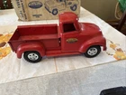 Vintage Tonka Toys Pressed Steel Red 1955 Red Ford Pick Up Truck