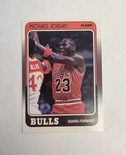 1988 Fleer Michael Jordan #17 of 132 Chicago Bulls