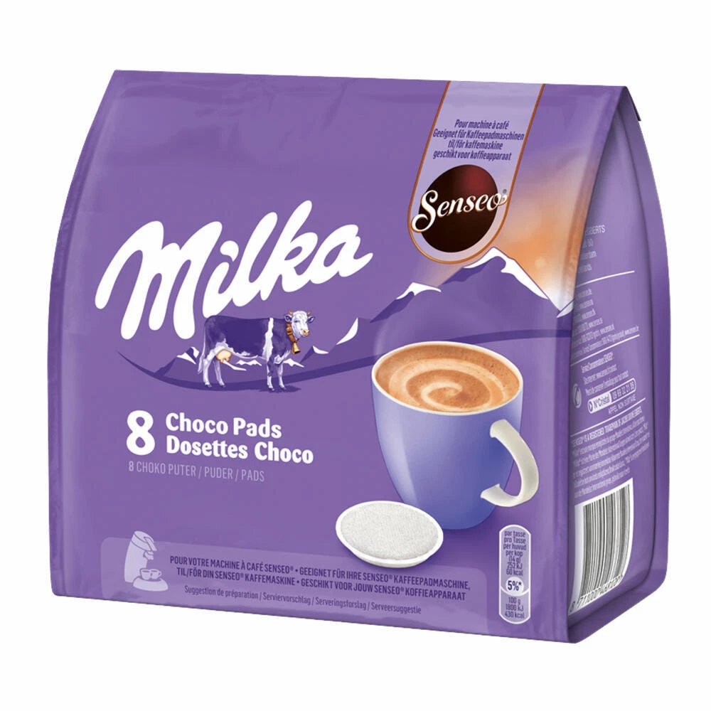 Douwe Egberts Dosettes Senseo Milka