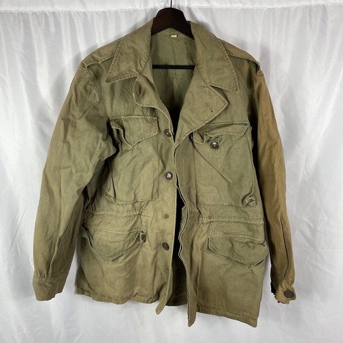 Original WWII US Army M43 Field Jacket 