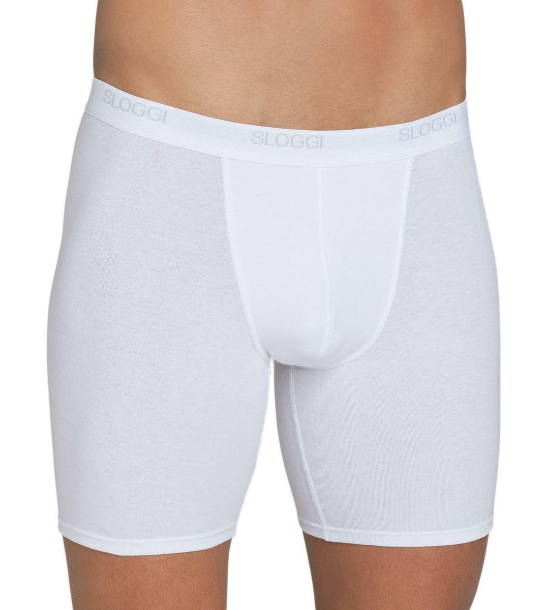 Sloggi Men Basic Long Boxer men underwear short trunk cotton cycle