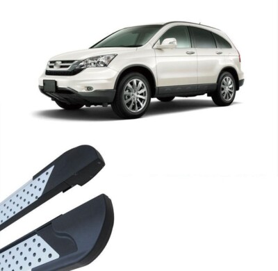 J&J Automotive | Pedane Laterale Sottoporta In Alluminio E Plastica ABS Per Captiva 2012-2018, 1 KIT, Materiale Di Montaggio Incluso