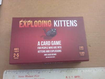 Exploding Kittens Card Game - Kickstarter Project 