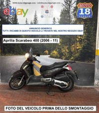 Sono Disponibili Ricambi scooter usati motore Aprilia Scarabeo 400 2006 2011