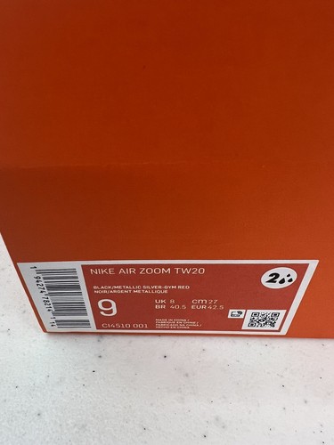 Nike Air Zoom TW20 Tiger Woods Golf Shoes Black (CI4510-001) Mens Size 9 RARE - Picture 7 of 7