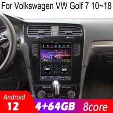 10.4" Touchscreen Radio Android Gps Navigation Carplay For Volkswagen Vw Golf 7