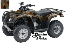 Orange White Glitch Splotches Vinyl Graphic Wrap Kit ATV UTV Golf Cart US Made 