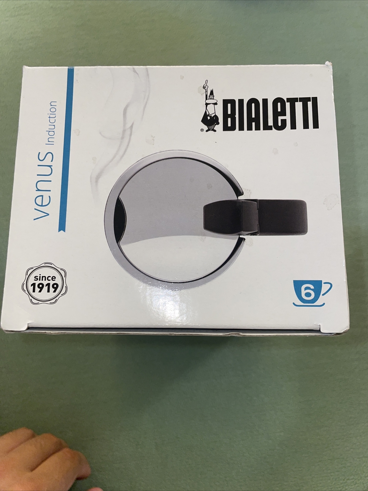 Bialetti Venus 6 Cup Stainless Steel Induction Capable Stovetop Espresso MakER