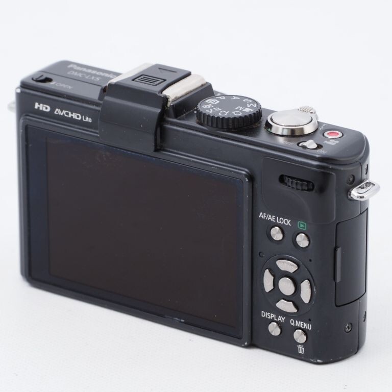 Panasonic Digital Camera Lumix LX Series DMC-LX5 Black 10.1MP