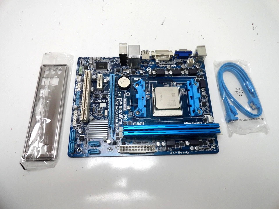 Gigabyte Ultra Durable Classic 4 Motherboard + CPU AMD A8-3870 + 8GB RAM - Image 3 of 4