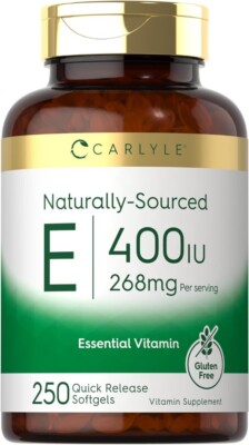 La mejor vitamina E para la piel del rostro y el cabello en la naturaleza New