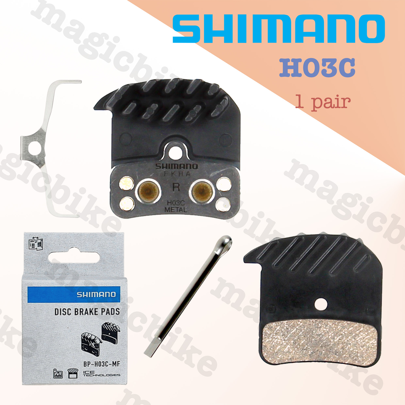 Ebike Brake Pads Shimano H03C Saint M820 Disc Brake Pads