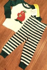 Pajama Set Gymboree 2pc Gymmies Monster Cotton Boy size6-12 18-24 month New