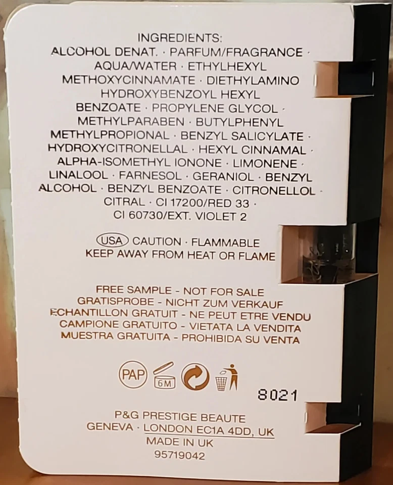 Rock'n Rose de Valentino para Mujer, Lote de 2, Nuevo Tamaño de Muestra, Con Tarjetas Foto 2 de 3