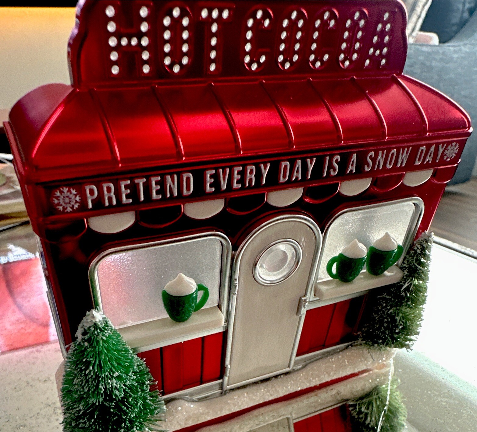 ALL NEW Christmas COCOA STAND Wallflower NIGHTLIGHT Plug-In Bath & Body Works-image