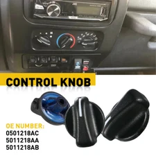 3X FOR 99-03 DODGE RAM 1500 2500 3500 AC CLIMATE HEATER CONTROL KNOB AIR SWITCH