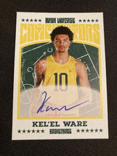 Kel'el Ware 2022-23 ONYX Vintage Competitors 1ST ON CARD AUTO ! BLUE /400 CAKW D