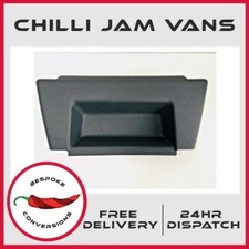 GENUINE VW TRANSPORTER T5 T6 T6.1 SINGLE SEAT BASE REAR COVER IN TITAN BLACK