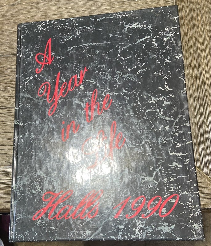 1990 Halls High School Yearbook Annual Knoxville Tennessee TN