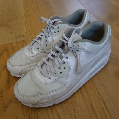 Nike Air Max 90 Premium Damen Sneaker Oatmeal UK Größe 5,5 EUR 39 inkl. UK P+P