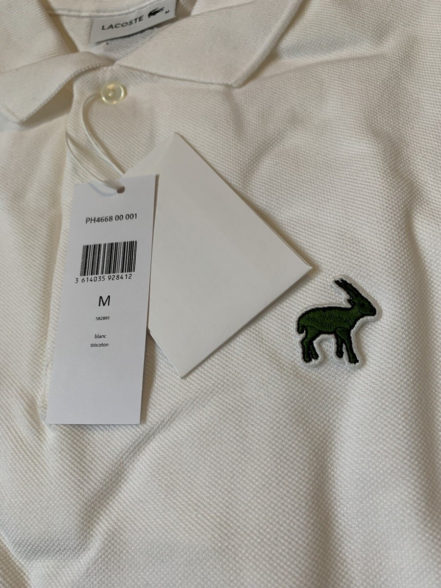 Lacoste Save Our Species The Saola T-shirt Polo Size M New In box