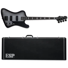 ESP LTD Phoenix-1004 Electric Bass Guitar Silver Sunburst Satin + ESP Case NEW