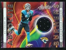 2021 Panini Absolute Football DJ Chark Jr Absolute Burners Patch