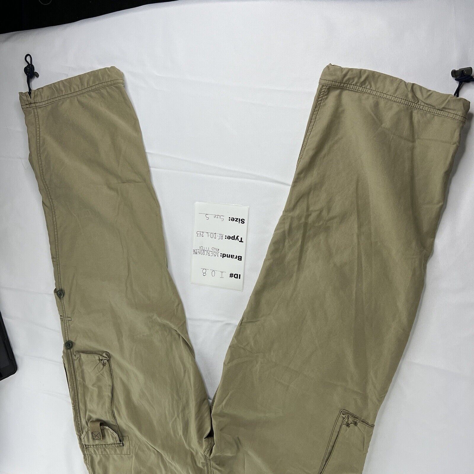 Abercrombie & Fitch S Paratrooper Cargo Pants Adj… - image 5