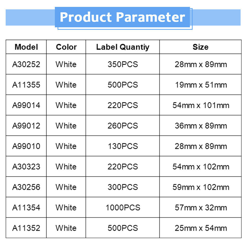LABELWRITER DYMO COMPATIBLE LABELS For Turbo 330 440 4XL 11352 11354 ...