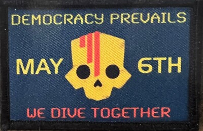 We Dive Together May 6th Morale Patch
