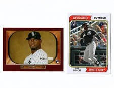 Luis Robert 2020 Topps Archives 1955 Bowman Insert B55-20 & 1974 Rookie Cards