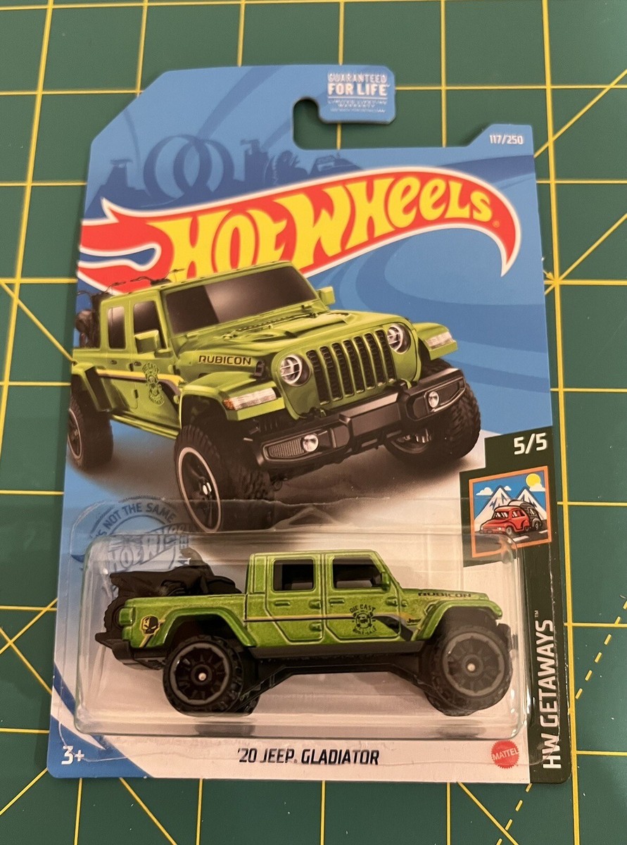 2021 HOT WHEELS '20 JEEP GLADIATOR HW GETAWAYS 5/5 METALFLAKE