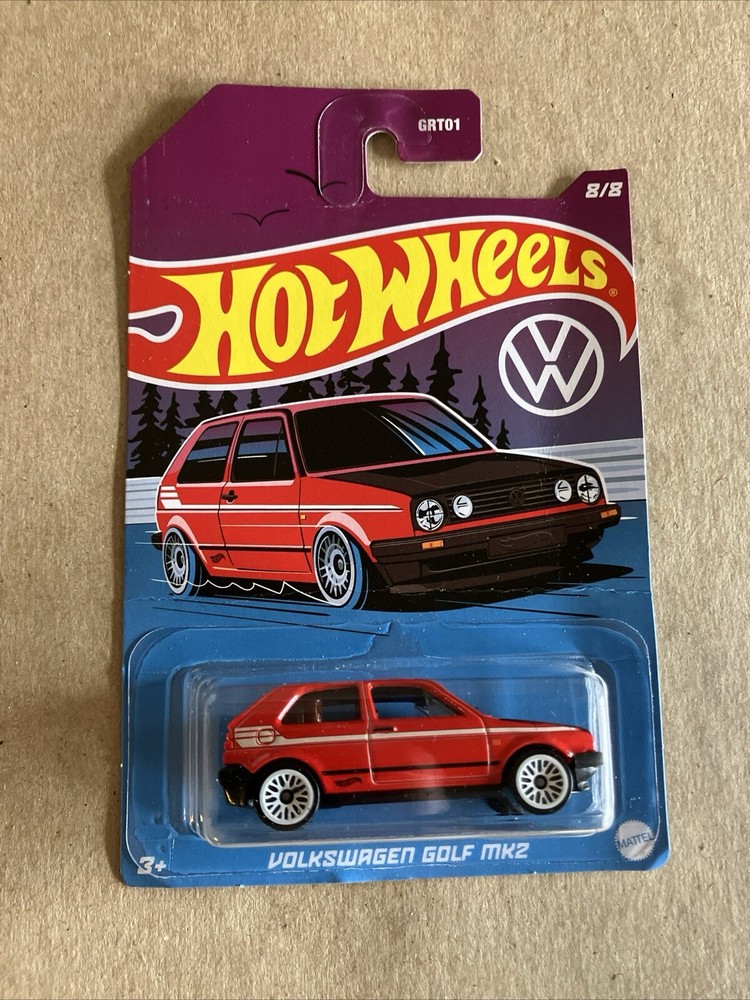 hot wheels volkswagen Golf MK2 8/8 1:64 scale diecast